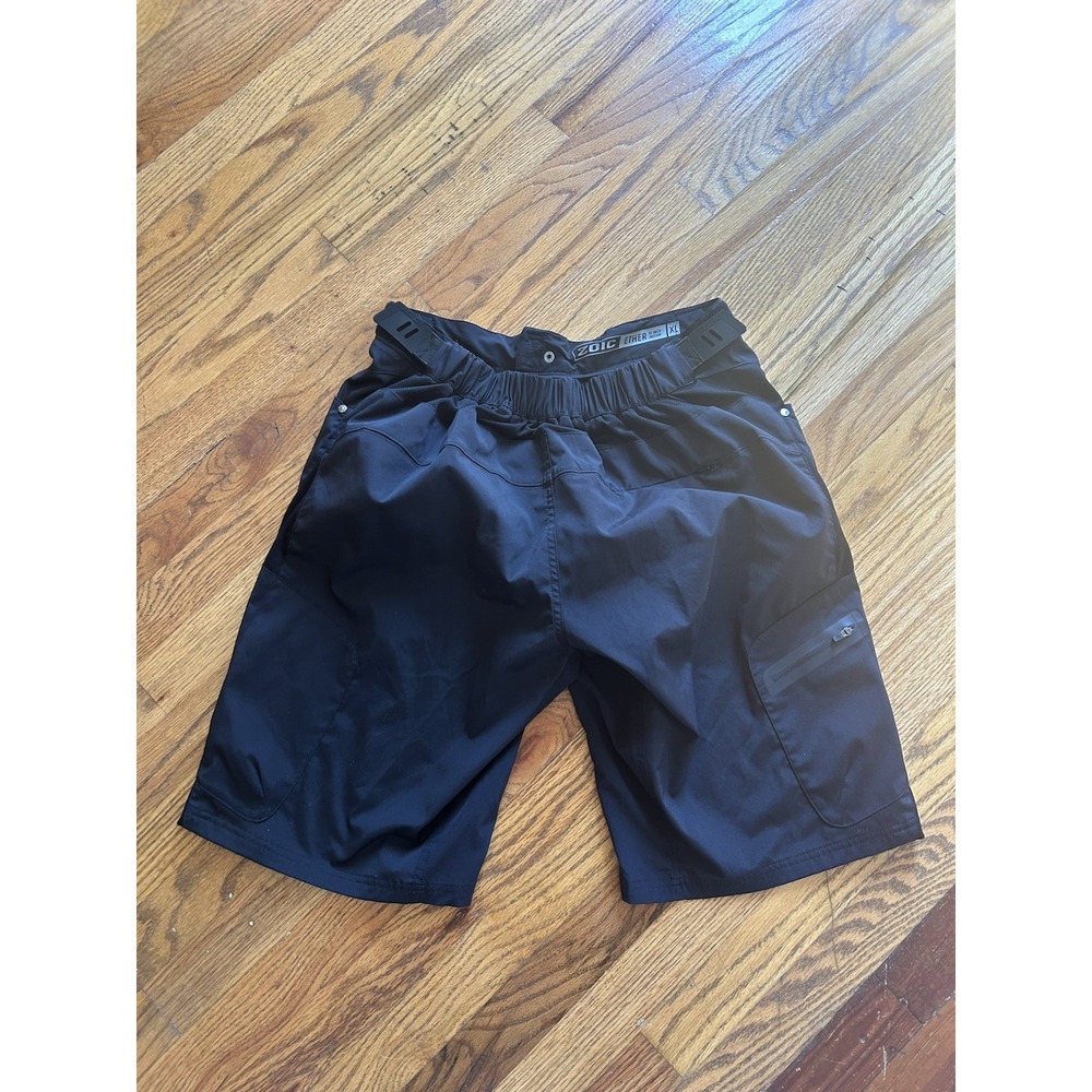Zoic Mens Ether Mountain Cycling Shorts Black Size XL 12" Inseam Outdoors‎ Zip - Picture 6 of 6